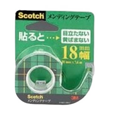3M Scotchメンディングテープ18mm×7.6m CM18 32-977 12個セット