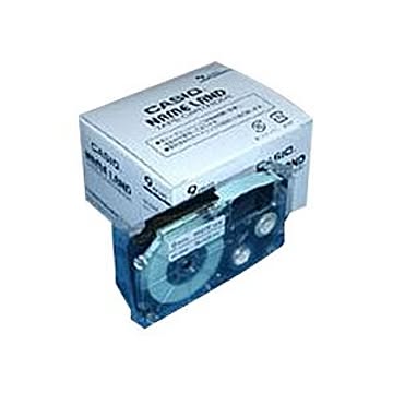 （まとめ） カシオ ネームランド用テープカートリッジ スタンダードテープ 8m 5巻入 XR-9WE-5P-E 白 黒文字 【×2セット】