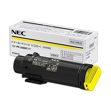 NEC トナーカートリッジ イエローPR-L5800C-11 1個
