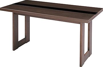 ブラウンのダイニングテーブル W150×D75×H72