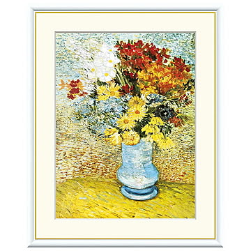 額絵 ひな菊とアネモネ フィンセント・ファン・ゴッホ 52x42cm 三幸