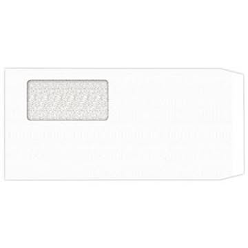 （まとめ） ハート レーザープリンター対応グラシン窓付封筒 クオリス 長3 ホワイト 裏地紋入 MR1128 1パック（200枚） 【×2セット】