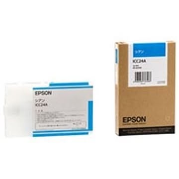 EPSON エプソン インクカートリッジ 純正 ICC24A シアン(青)