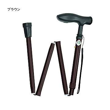 杖 スレンダーネックE 折畳 幅12.5x奥行4x高さ75.5〜85.5cm フジホーム