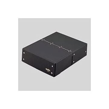 （まとめ） ボックス〈図面函〉 T-280-60 黒 1個入 【×2セット】