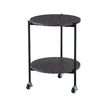 サイドテーブル キャスター 丸 ベッド ナイトテーブル テーブル ベッドテーブル ラウンドテーブル おしゃれ PT-206