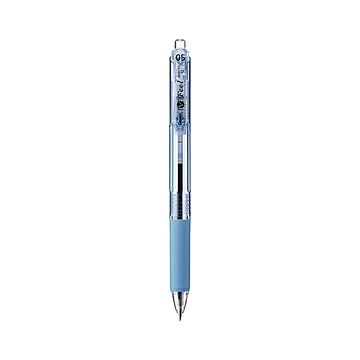 （まとめ） ぺんてる フィール ボールペン 0.5mm クリアスカイブルー軸 黒 【×50セット】