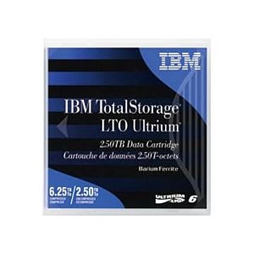 IBM 00V7590 LTO Ultrium6 テープカートリッジ 記憶容量2.5TB（圧縮時6.25TB）