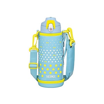 サーモス 真空断熱2WAYボトル 800ml ミントドット FJJ-800WF
