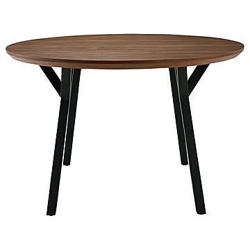ダイニングテーブル 組立式 DT-22-W110 幅1100x奥行1100x高さ700mm 桜屋工業