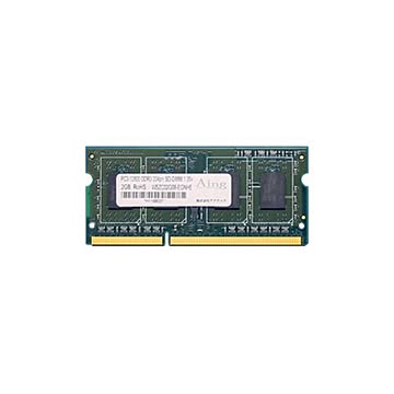 (まとめ）アドテック DDR3L 1600MHzPC3L-12800 204Pin SO-DIMM 4GB 低電圧・省電力 ADS12800N-LH4G 1枚【×3セット】