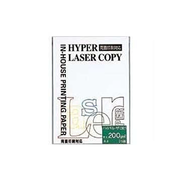 （まとめ） 伊東屋 ハイパーレーザーコピー A4判 ホワイト HP104 25枚入 【×5セット】