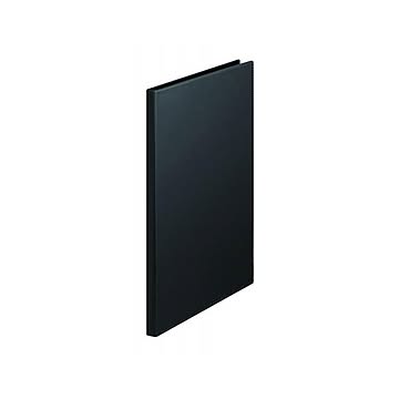 （まとめ） キングジム レザフェスU クリアーファイル A4タテ型 20ポケット クロ 【×3セット】