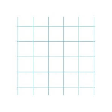 （まとめ） オキナ プロジェクトペーパー B5 5mm方眼 PPB55S 1冊 【×15セット】