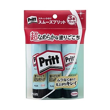 （まとめ） プラス スムーズプリット ミディアムセリース3本入×10セット
