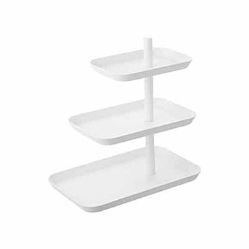tower タワー(山崎実業) アクセサリー3段トレー タワー 3-TIERED ACCESSORY TRAY 小物収納 メガネトレー 玄関収納