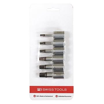 PB SWISS TOOLS V10-210／SETCN .3／8SQ ヘキサゴンビットソケットセット