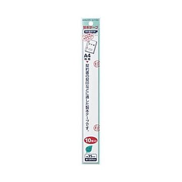 （まとめ）コクヨ 製本テープ（カットタイプ）普通紙 テープ幅35mm セホ-F135N 1セット（100枚：10枚×10パック）【×5セット】
