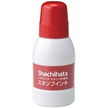 （まとめ）シヤチハタ 補充インキ 小 SGN-40-R 赤×10セット