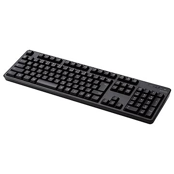 エレコム Bluetoothフルキーボード/メンブレン式/スタンド付き/マルチペアリング対応/ブラック TK-FBM112BK