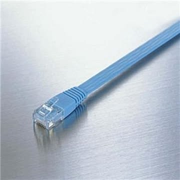 ELECOM（エレコム） スーパーフラットLANケーブル LD-CTFS_BU20