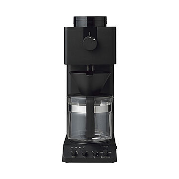 TWINBIRD ツインバード 全自動コーヒーメーカー CM-D457B 4〜6杯 ブラック