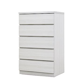 丸田木工 フィット 幅60 5段 奥行44 チェスト 完成品 日本製 大川家具
