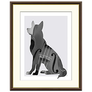 額絵 Violin 山口美咲 52x42cm 三幸