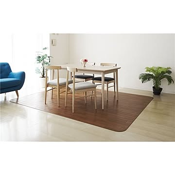 アキレス フロアラグマット 200×250cm ブラウン