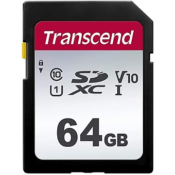トランセンド 64GB SDXCカード UHS-1U1 TS64GSDC300S