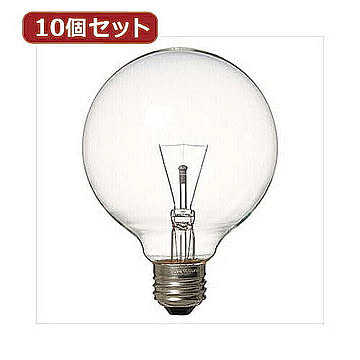 YAZAWA 10個セット 長寿命G95ボール電球 GC100110V38W95LX10 管理No. 4560352847242