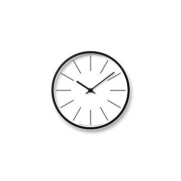 Lemnos レムノス 時計台の時計 KK13-16 電波時計 スイープムーブメント 掛け時計 掛時計 幅25.4cm シンプル モノトーン