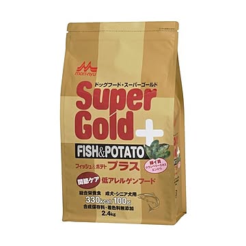 ドッグフード ペットフード 森乳サンワールド スーパーゴールド フィッシュ＆ポテトプラス 関節ケア 2.4kg ペット用品