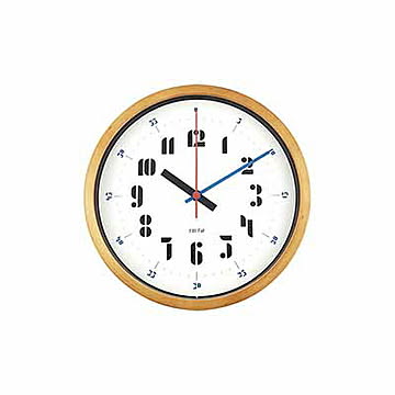 BAUHAUS Fonts Wall Clock Joschmi バウハウス復刻フォントウォールクロック WCL-003 WCL-004  掛時計 掛け時計 壁掛け時計 知育時計 スイープムーブメント