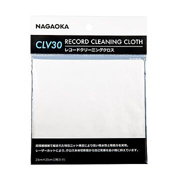 （まとめ） NAGAOKA レコード用クリーニングクロス CLV30 【×3セット】