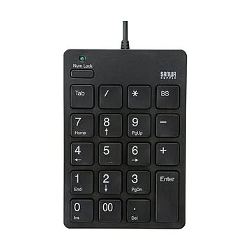 まとめ サンワサプライ USBテンキー ブラックNT-18UBK 1個 ×10セット
