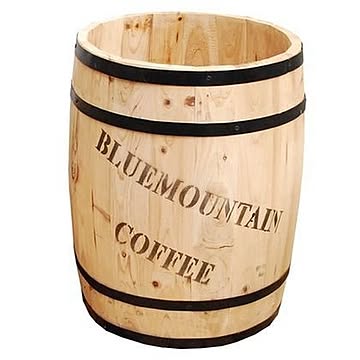 コーヒーバレル（大） [木製プランター プランタースタンド 大型 樽 花台 フラワースタンド ウッドバレル]インテリア 一人暮らし【LTI】