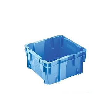 5個セット NF-M19E 業務用コンテナボックス 食品用 ダークブルー 材質 PP