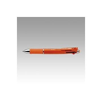 ゼブラ クリップオンマルチ1000 4色ボールペン（黒・赤・青・緑）+シャープ0.5 B4SA2-OR オレンジ 【インク色：黒/赤/青/緑】 1本