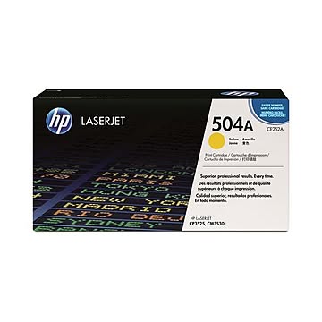 HP プリントカートリッジ イエローCE252A 1個