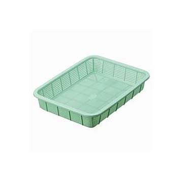 （まとめ）ジョインテックス 角かご浅型【×セット】