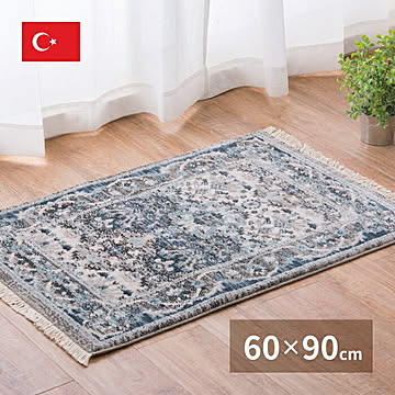 萩原 RAKKAS ウィルトン織り 玄関マット 約60×90cm グレイズ