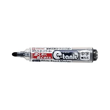 （まとめ） サクラクレパス ホワイトボードマーカーイータンク 中字（2.0mm） WBK-CM#49 黒 1本入 【×20セット】