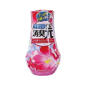 （まとめ）小林製薬 トイレの消臭元心やすらぐスパフラワー 400ml 1セット（5個）【×10セット】