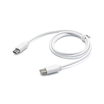 （まとめ）日本トラストテクノロジー 急速充電／通信対応 TypeC→microUSBケーブル （ホワイト） JSC-043WH【×5セット】