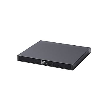 エレコム ポータブルDVDドライブ/USB3.2（Gen1）/M-DISC対応/オールインワンソフト付/ブラック LDR-PML8U3VBK