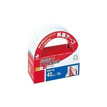 (業務用5セット) ニチバン 両面テープ ナイスタック 【幅40mm×長さ10m】 NW-40