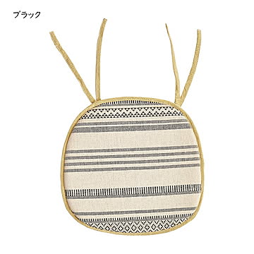 座布団 インド綿 馬蹄クッション テラ 43x41cm 萩原