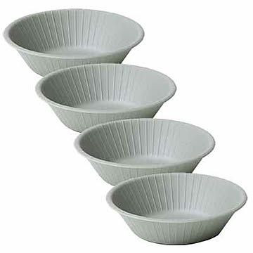 ideaco イデアコ b fiber bowl   4pcs ビーファイバー ボウル (4枚組) ボウル 器 ディッシュボウル 取り皿 バーベキュー キャンプ アウトドア