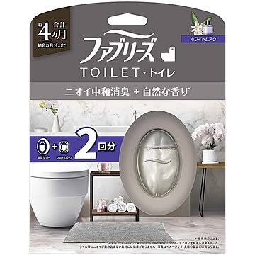 ファブリーズ ファブリーズトイレ用消臭剤 プレミアムシリーズ消臭＋自然な香り 本体＋つめかえ1個パック